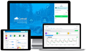 Contrail software for environmental monitoring